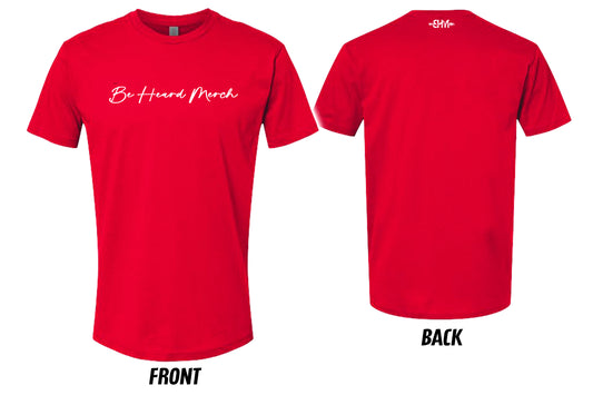 Cursive BHM Tee