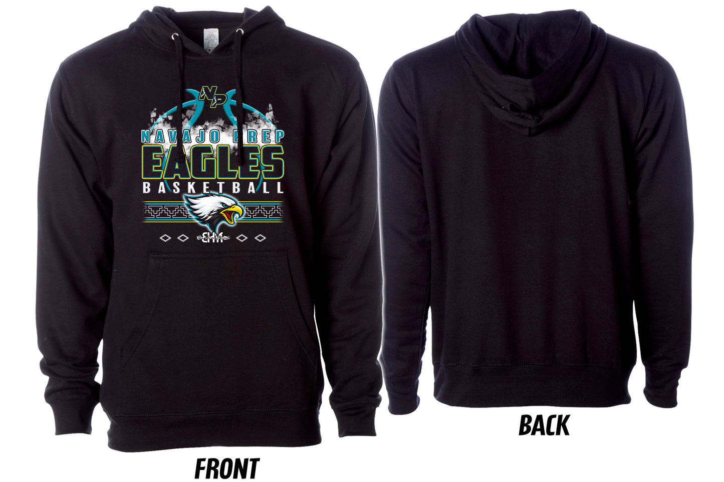 Navajo Prep Eagles Hoodie