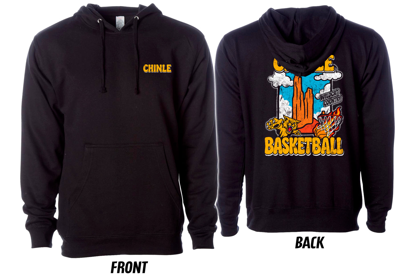 Chinle Wildcats Hoodie