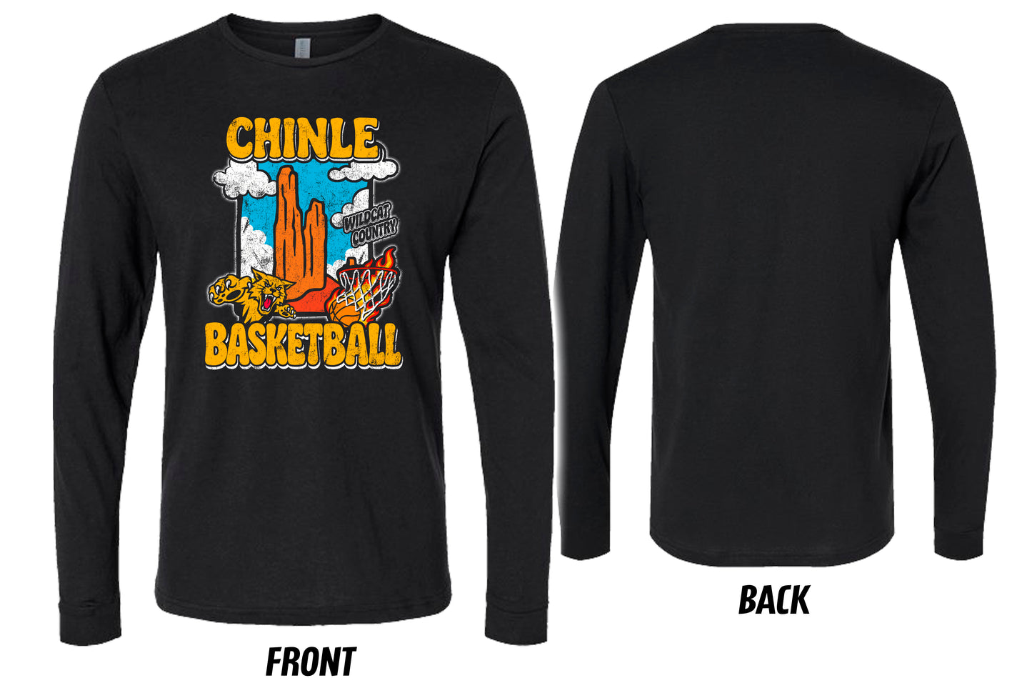 Chinle Wildcats Long Sleeve