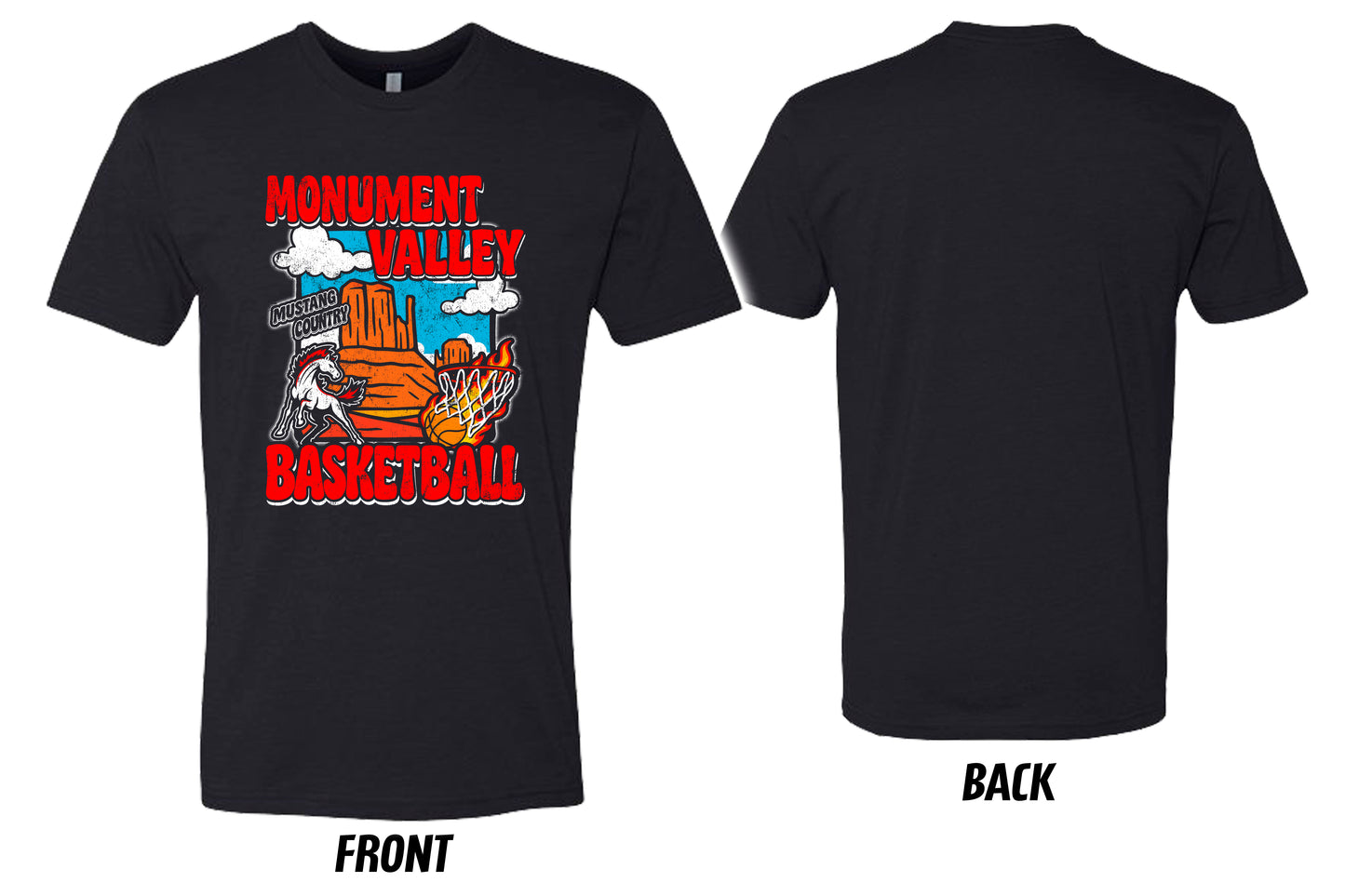 Monument Valley Mustangs Tee