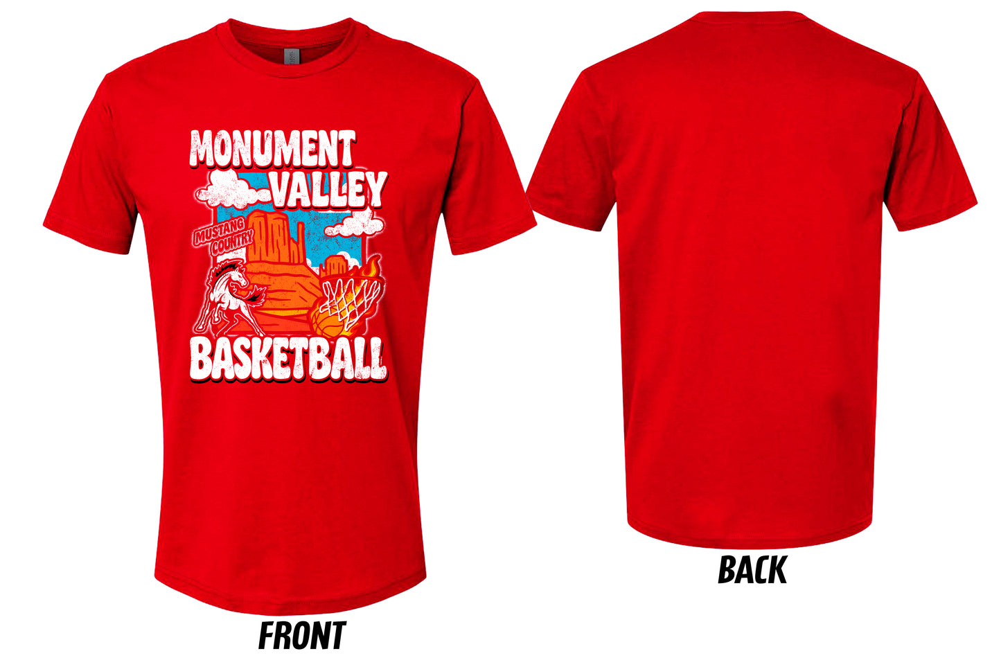 Monument Valley Mustangs Tee