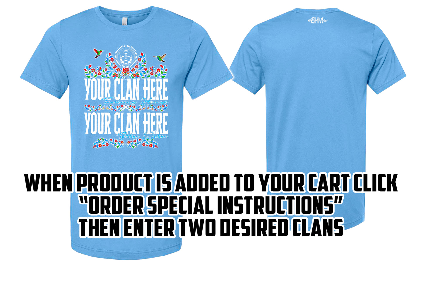 Two Clans Custom Tee