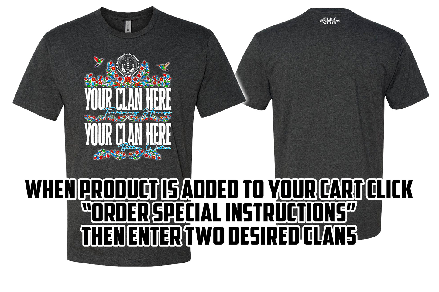 Two Clans Custom Tee