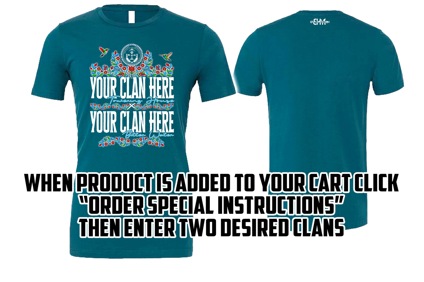 Two Clans Custom Tee
