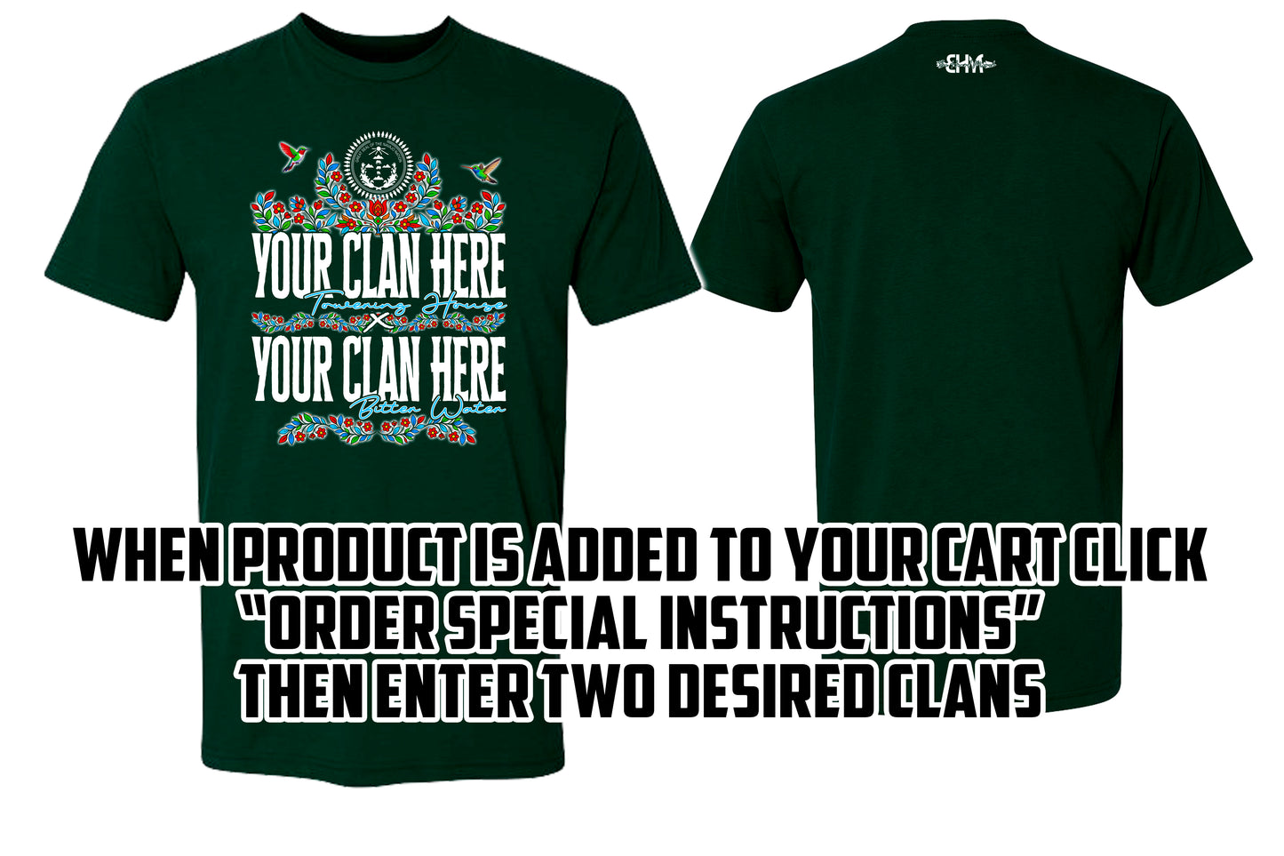 Two Clans Custom Tee