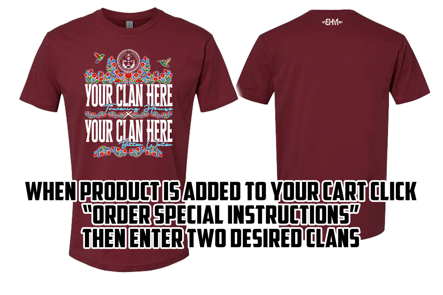 Two Clans Custom Tee