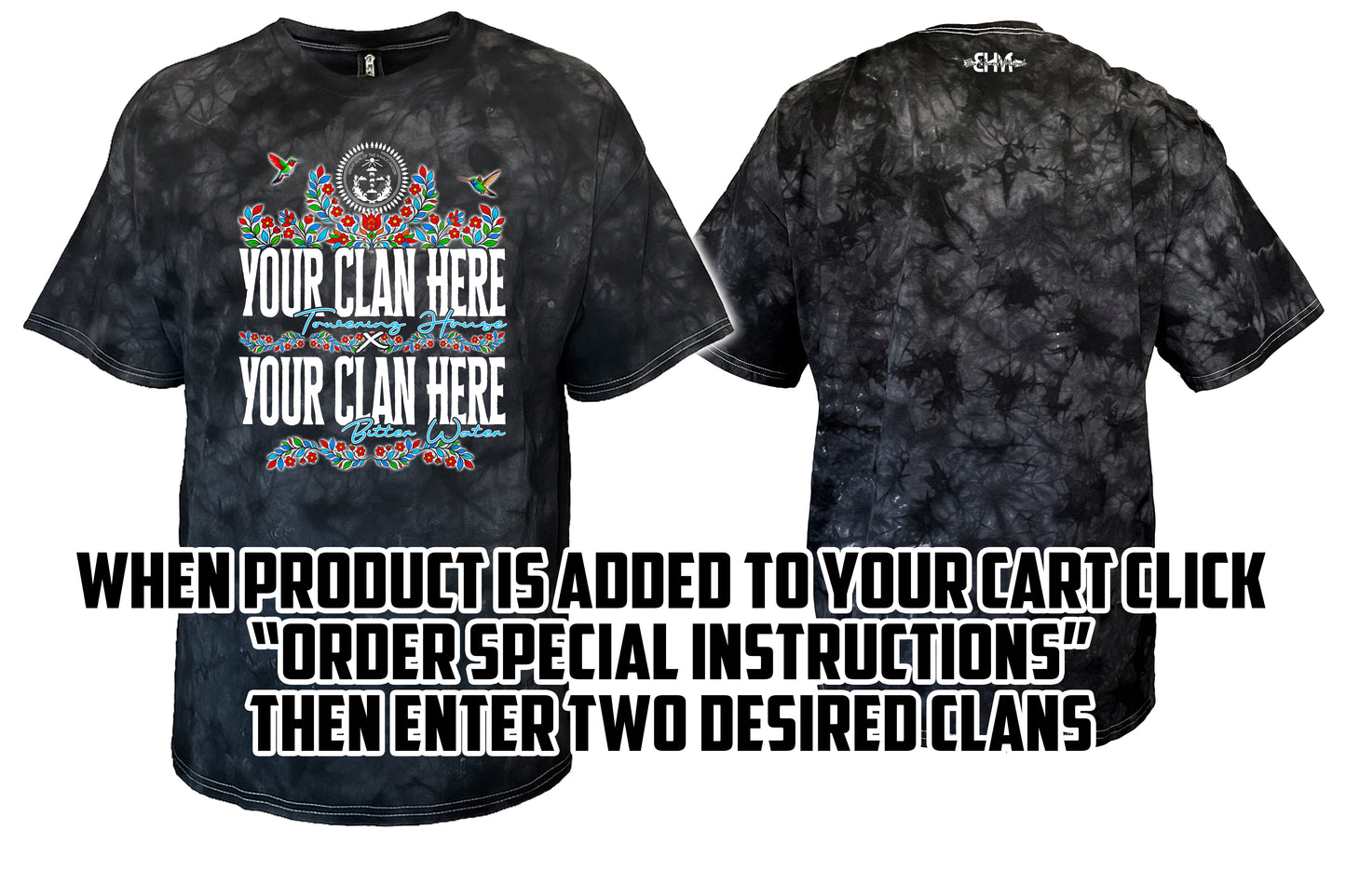 Two Clans Custom Tee