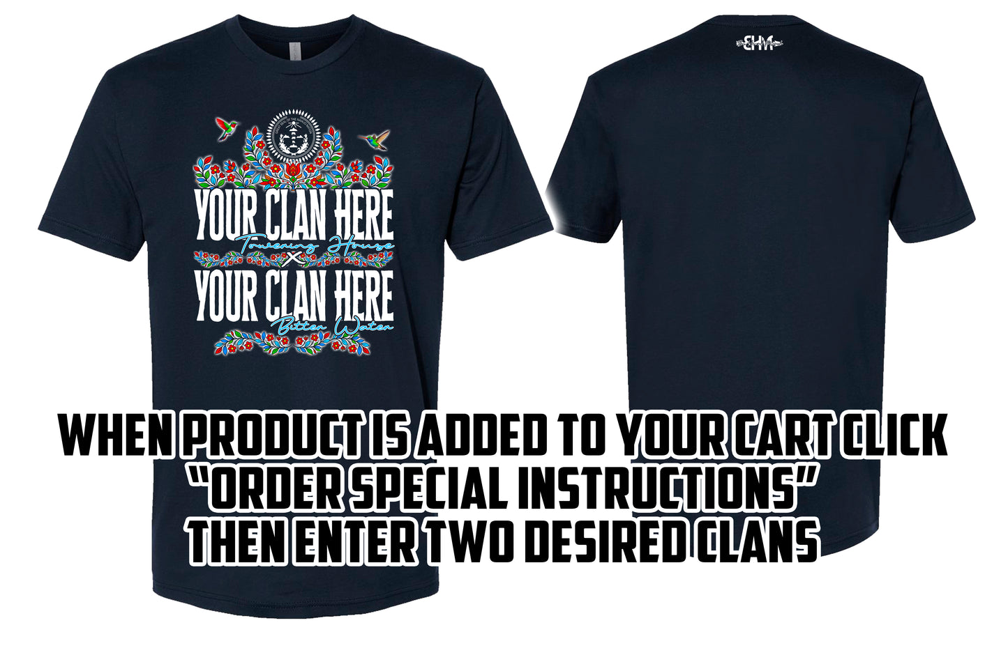 Two Clans Custom Tee