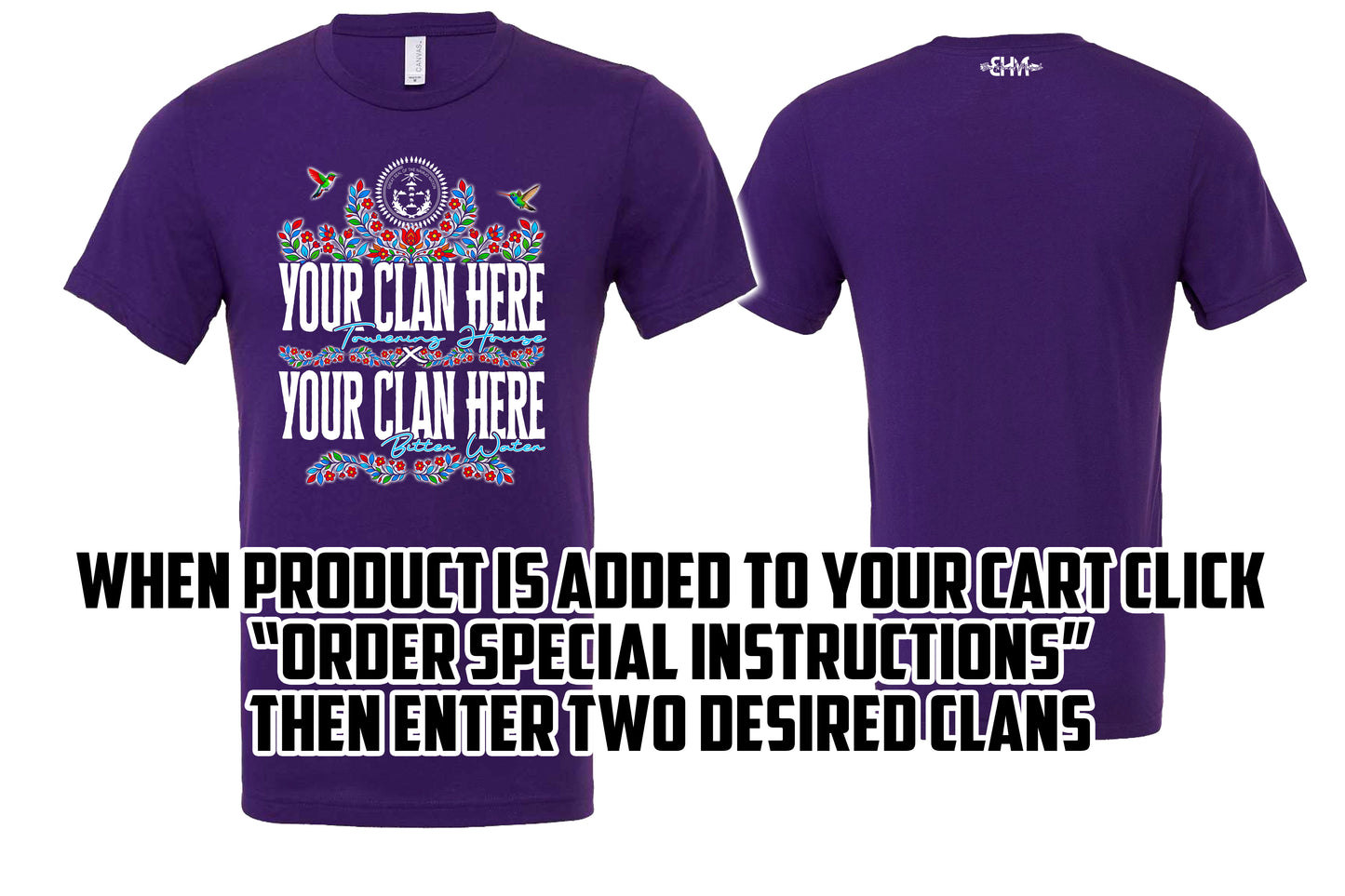 Two Clans Custom Tee