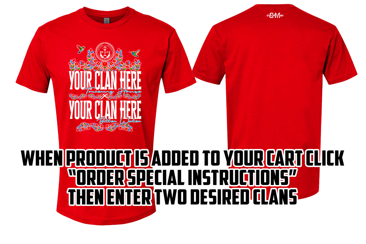 Two Clans Custom Tee