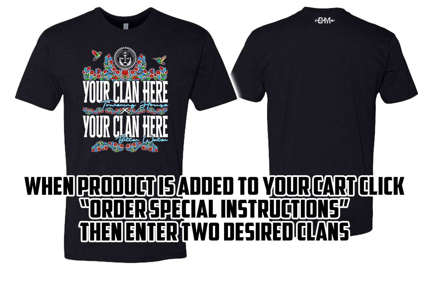 Two Clans Custom Tee