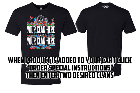 Two Clans Custom Tee